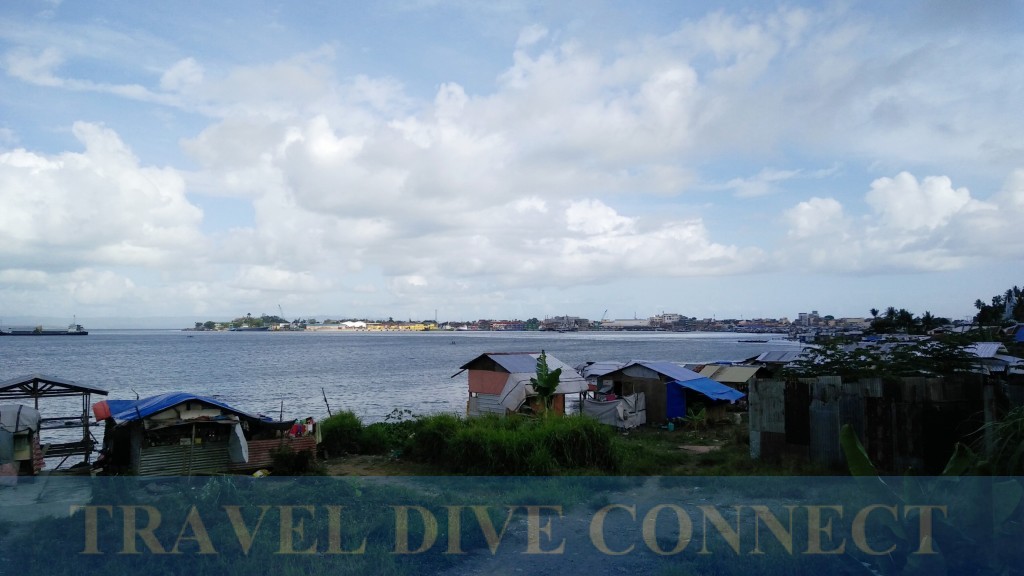 Shanty community near the Tacloban port